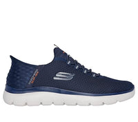 Thumbnail for Skechers Men's Summits HIGH Range Sneakers, Navy Mesh/Trim, 43 EU on sale