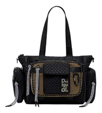 Thumbnail for Desigual Women's Accessories Nylon Hand Bag, Black im Sale