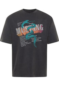 Thumbnail for MUSTANG Men's Style Akron T-Shirt, Jet Black 4188, 56 on sale