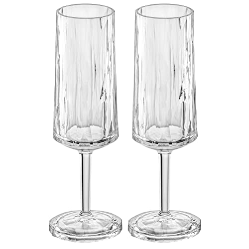 CLUB No. 14 Superglass set of 2 crystal clear on sale