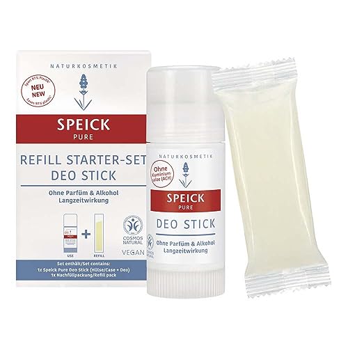 Speick Pure Refill Starter Set Deodorant Stick, 80ml (1) on sale
