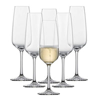 Thumbnail for SCHOTT ZWIESEL Sektglas Taste (6er-Set), zeitlose Champagner Gläser mit Moussierpunkt, spülmaschinenfeste Tritan-Kristallgläser, Made in Germany (Art.-Nr. 115674) im Sale