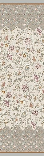 Bassetti Vicenza Foulard made of 100% cotton in beige 41, dimensions: 180x270 cm - 9325914 on sale