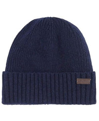 Thumbnail for Barbour Men's Carlton Beanie Hat - Navy on sale