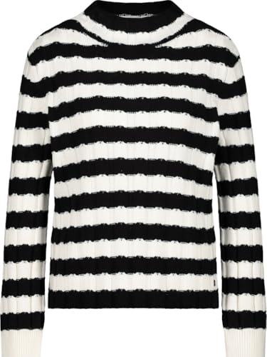 MONARI Pullover schwarz Ringel - 40 im Sale