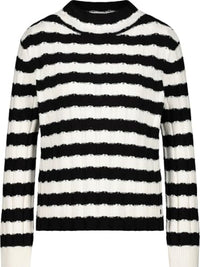 Thumbnail for MONARI Pullover schwarz Ringel - 40 im Sale