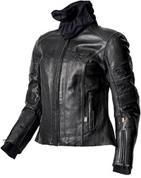 Thumbnail for Rukka Aramissy Women's Motorcycle Leather Jacket (Black, 38) on Sale