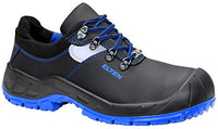 Thumbnail for ELTEN safety shoes Alessio Low ESD S3, women's and men's, leather, steel toe cap, lightweight, robust, black|blue 44 on sale