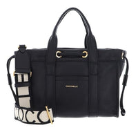 Thumbnail for Coccinelle 2Day Signature Handbag Grained Leather Noir on sale