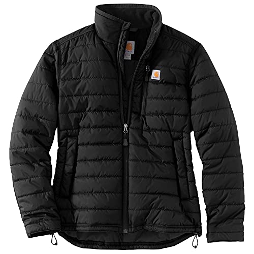 Carhartt Damen Rain Defender leichte, isolierte Jacke, Schwarz, im Sale