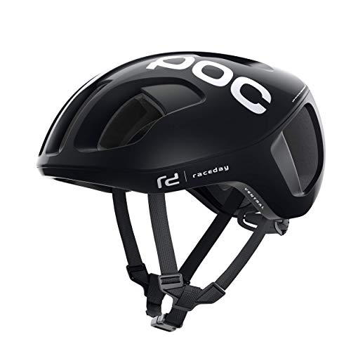 POC Ventral SPIN - Fahrradhelm, Schwarz (Uranium Black Raceday) , (50-56 cm) im Sale