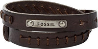 Thumbnail for Fossil Armband Für Männer Vintage Casual, Double Wrap Gesamtlänge: 480mm Braun Lederarmband, JF87354040 im Sale