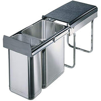 Thumbnail for WESCO Edel-Double 30 DT built-in waste bin, 254 x 385 x 475 mm, 1 x 20 / 1 x 10 L, 1 piece, 757624-42 on sale