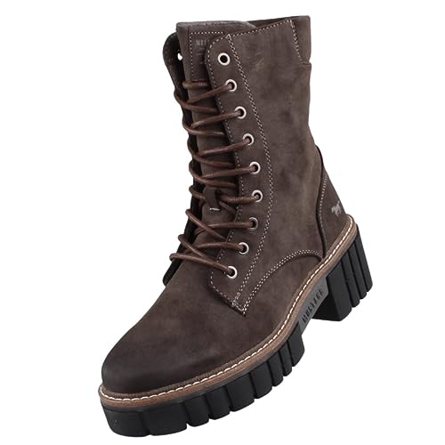 MUSTANG Unisex Schnuer-Booty, Oliv, EU im Sale
