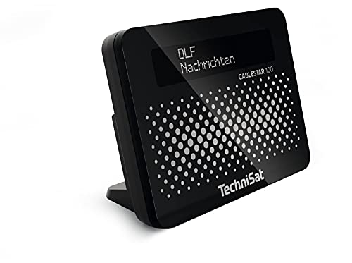 TechniSat CABLESTAR 100 - DVB-C Radio Tuner, Kabelradio, Radio für digitales Kabelfernsehen von Vodafone, Unitymedia usw. (zur Aufrüstung einer vorhandenen Musik-Anlage) schwarz im Sale