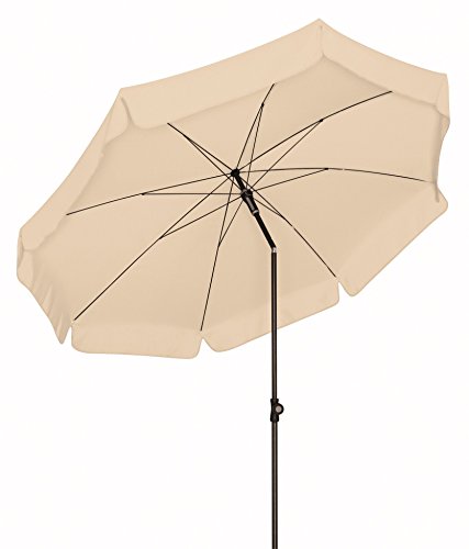 Doppler Absolutely weatherproof garden umbrella Sun Line III 150 UV protection 50 Plus, color natural