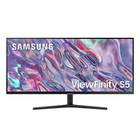 Thumbnail for Samsung ViewFinity S65UC Curved Monitor 34-inch, with speakers, VA panel, 3,440 x 1,440 pixels, 100 Hz refresh rate, 5 ms response time, 90 W charging via USB-C, Pivot on sale