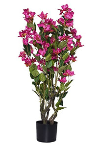 Thumbnail for VIVANNO artificial plant artificial flower Bougainvillea in pot PINK 90 cm on sale