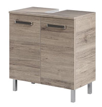 Thumbnail for Pelipal Quickset 313 vanity unit in Sanremo Oak Terra horizontal reproduction, 60 cm wide | Vanity unit without sink with 2 doors on sale