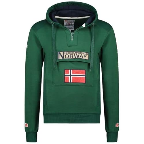 Geographical Norway GYMCLASS women's sweatshirt, dark green, 38 on sale