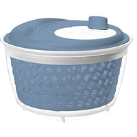 Thumbnail for Rotho Fresh Salatschleuder, Kunststoff (PP) BPA-frei, blau/transparent, 4.5l (25.0 x 25.0 x 16.5 cm) im Sale
