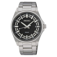 Thumbnail for Seiko Herren-Uhr Quarz Edelstahl mit Edelstahlband SUR505P1 im Sale