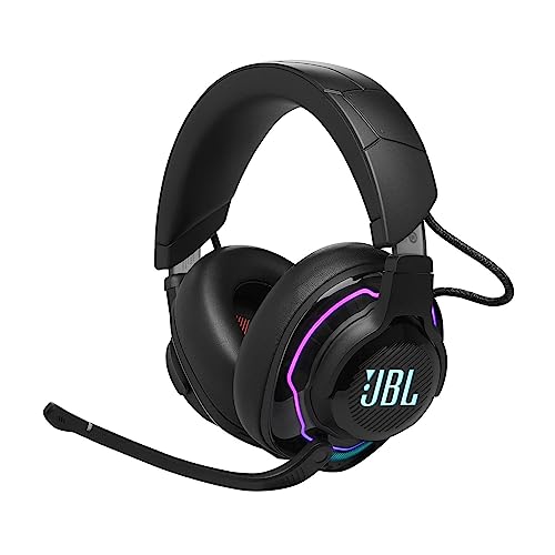 JBL Quantum 910 Over-Ear Gaming Headphones – Wireless 2.4 GHz, Bluetooth 5.2, and 3.5 mm Jack – With Head Tracking, ANC, and 39 Hours of Battery Life – Black on Sale