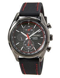 Thumbnail for Seiko Herren-Uhr Quarz Edelstahl mit Silikonband SSC777P1 im Sale