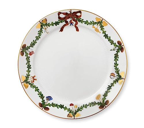 Royal Copenhagen - Dinner Plate/Dinner Plate/Plate - Star Fluted Christmas - Porcelain - Ø 27 cm on Sale