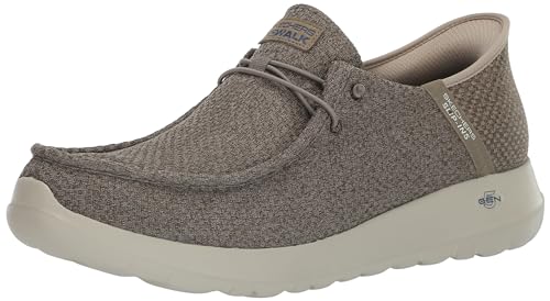 Skechers Go Walk Max Halcon Men's Slip-Ins, Taupe, 42.5 EU on Sale