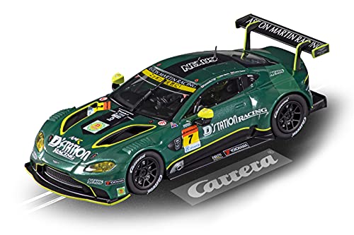 Carrera Digital 132 I Aston Martin Vantage GT3 D-Station Racing No.7 I Auto für Rennbahn | Rennbahnen und lizensierte Slotcars | bis zu 6 Spieler | Für Jungs & Mädchen ab 8 Jahren & Erwachsene im Sale