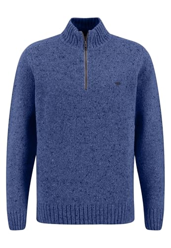 FYNCH-HATTON Fine knit sweater with turtleneck Wave/ on sale