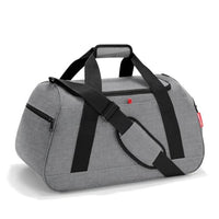 Thumbnail for reisenthel activitybag Twist Silver - dynamic and modern sports/travel bag, water-repellent material, functional, shoulder strap and carrying handles on sale