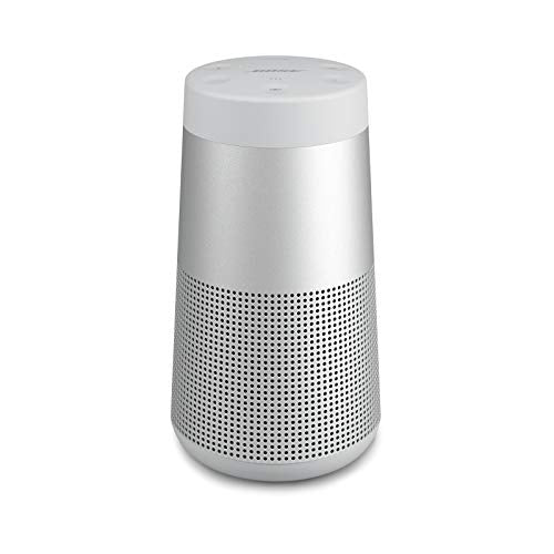 Bose SoundLink Revolve (Serie II) Bluetooth speaker – Tragbarer, wasserabweisender kabelloser Lautsprecher mit 360°-Klang, Silber im Sale
