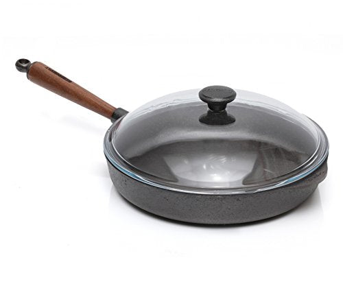 Skeppshult Gusseisen Servierpfanne 28 cm mit Deckel im Sale