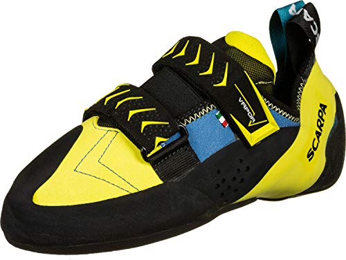 Scarpa Herren Vapor V Kletterschuhe, Ocean-Yellow FR, 43.5 EU im Sale