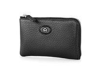 Thumbnail for Leather zip key case by Aigner (0007 Black) on sale