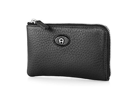 Leder RV-Schlüsseletui von Aigner (0007 Black) im Sale