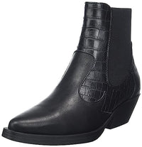 Thumbnail for ONLY Women's ONLBRONCO-2 Short PU Cowboy Boot NOOS Ankle Boots, Black, 37 EU on sale