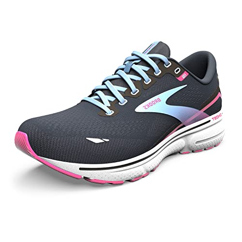Brooks Damen Ghost 15 Sneaker, Ebony Open Air Lilac Rose, 35.5 EU im Sale