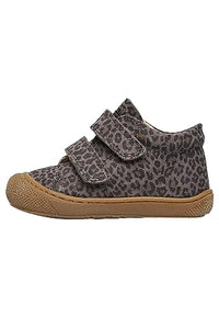 Thumbnail for Naturino Lauflernschuhe aus Veloursleder mit Pony, Anthrazit 26 im Sale