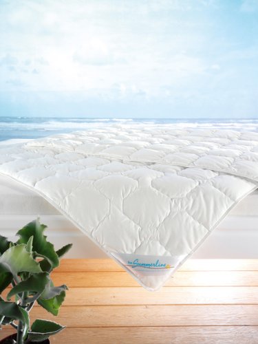 Frankenstolz fan Wash Cotton - Summer Duvet, 135x200 cm, White on Sale