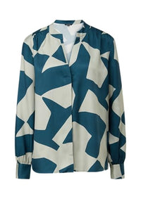 Thumbnail for comma blouse with tunic neckline, 69a7, 34 on sale