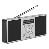 Thumbnail for TechniSat DIGITRADIO 1 - Tragbares Stereo DAB Radio mit Akku (DAB+, UKW, FM, Lautsprecher, Kopfhörer-Anschluss, Favoritenspeicher, OLED-Display, 2 W RMS) silber/schwarz im Sale