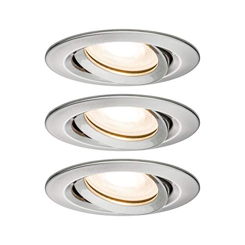 Paulmann Premium EBL Set Name IP65 schwenkbar LED 3x_W 230V GU10 51mm Eisen geb./Metall im Sale