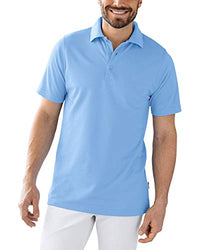 Thumbnail for CLINIC DRESS Shirt Polo Unisex 1/2 Arm - gerade Form Polokragen 60% Baumwolle, für Krankenschwestern, Pfleger, Ärzte und Pflegepersonal Pflaume im Sale