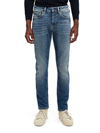 Thumbnail for Scotch & Soda Herren Seasonal Essentials Skim super Slim Jeans, Everywhere Blue 4920, 32/32 im Sale