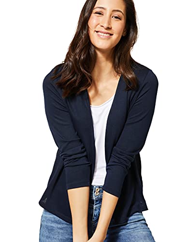 Street One Damen Nette Strickjacke, Schwarz (Black 10001), 42 im Sale