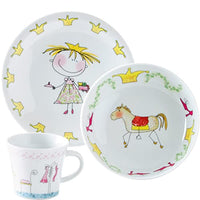 Thumbnail for KAHLA 32D200A50850C Kids Kinderset 3tlg. Gestiefelter Kater | 3 teiliges Kinder Set mit Gestieflter Kater Dekor aus Porzellan im Sale