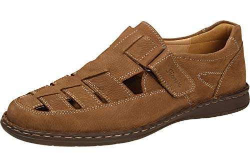 Sioux Herren Elcino Sandale, Marron im Sale